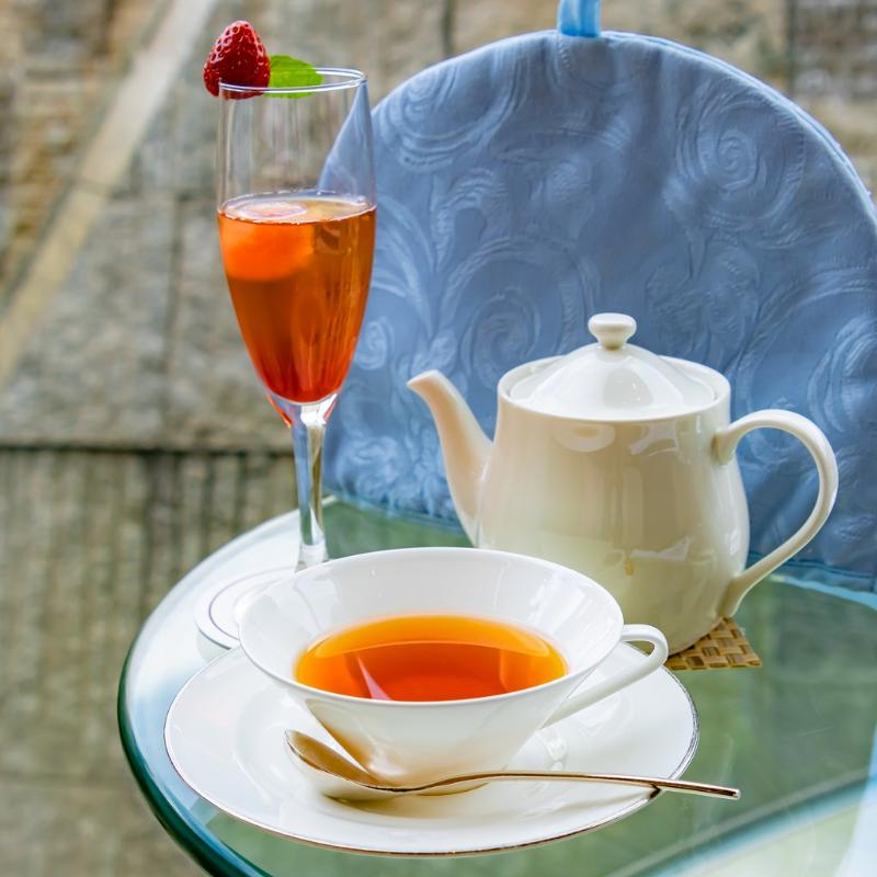 ロビーラウンジ／ザ・プリンスパークタワー東京のPinky White Strawberry Afternoon Teaの飲み物画像