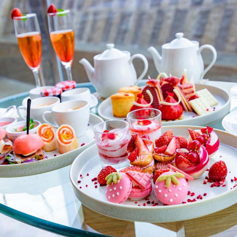 ロビーラウンジ／ザ・プリンスパークタワー東京のPinky White Strawberry Afternoon Teaのあとがき1画像