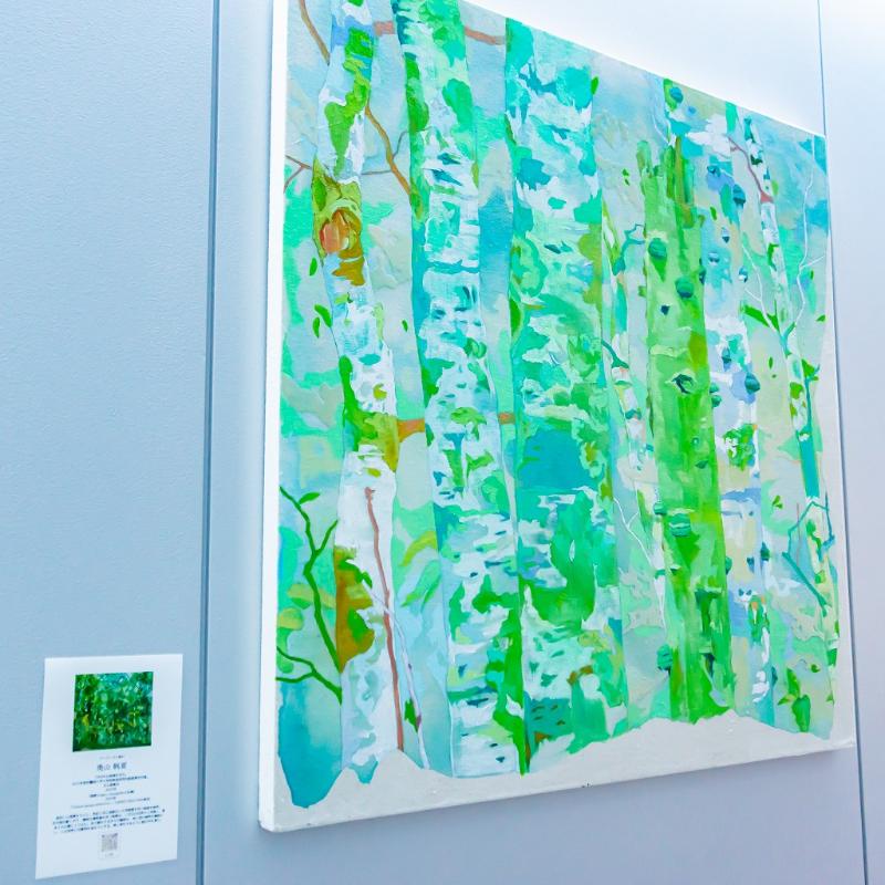 Constellation.の白樺絵画アーティスト奥山帆夏さんとの限定コラボアフタヌーンティー トランク型のあとがき3画像