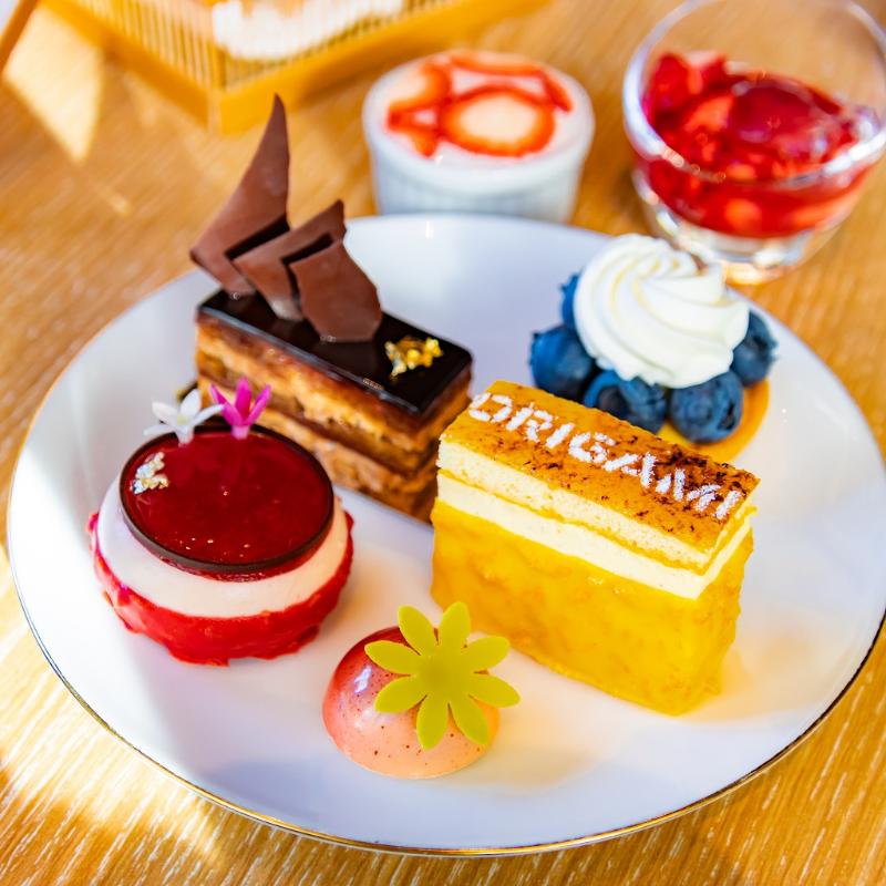 ラウンジ ORIGAMI／キャピトルホテル東急のザ・キャピトル アフタヌーンティーのスイーツ画像