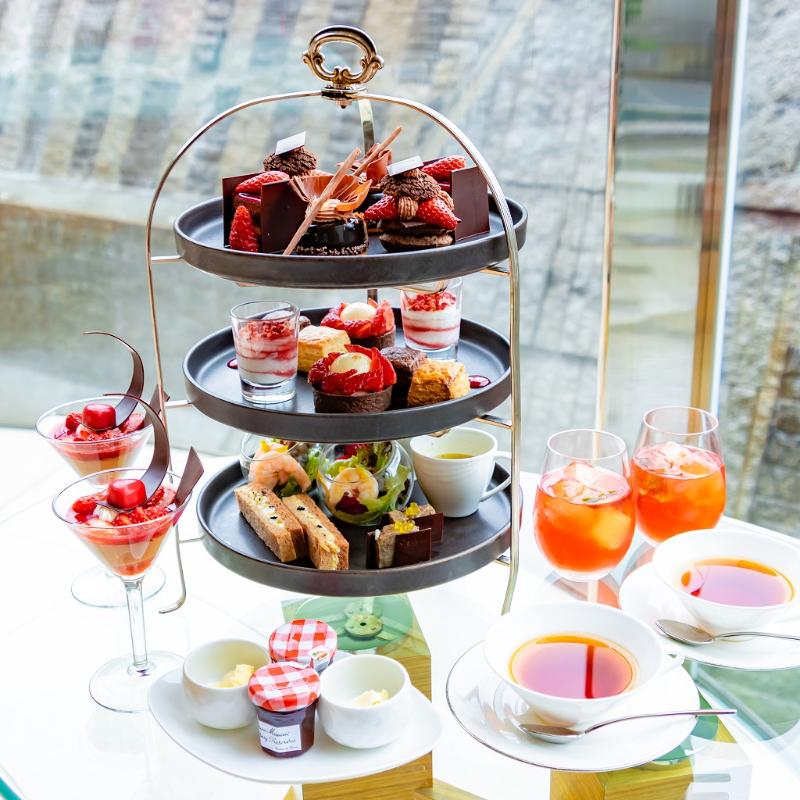 ロビーラウンジ／ザ・プリンスパークタワー東京のStrawberry & Chocolate Afternoon Teaのメイン画像