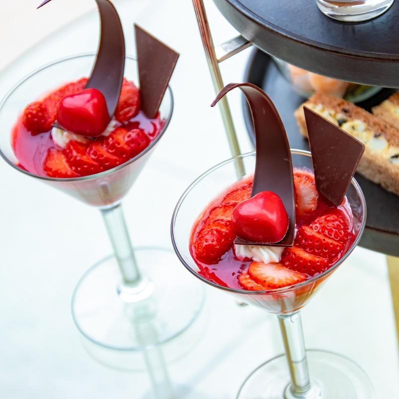 ロビーラウンジ／ザ・プリンスパークタワー東京のStrawberry & Chocolate Afternoon Teaのスタンドその他プレート1画像