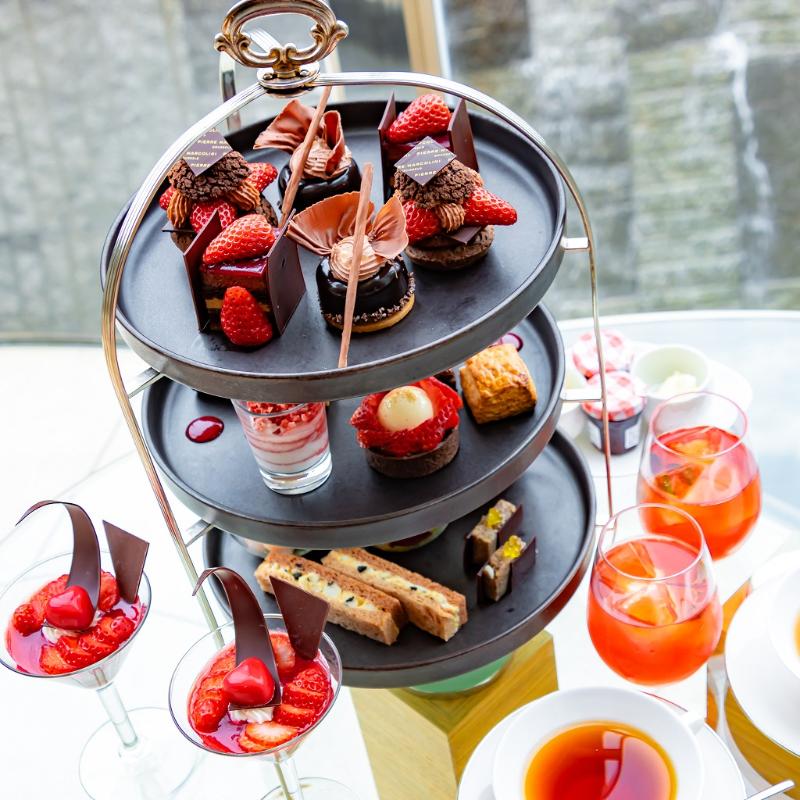 ロビーラウンジ／ザ・プリンスパークタワー東京のStrawberry & Chocolate Afternoon Teaのあとがき2画像