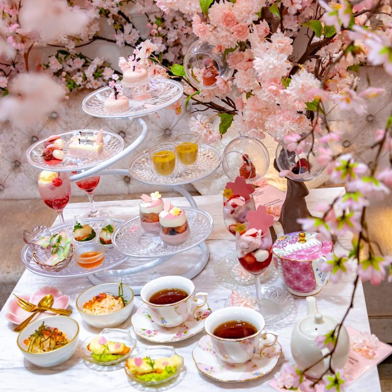 HAUTE COUTURE・CAFE omotesandoのCherry Blossom Afternoon Teaのメイン画像