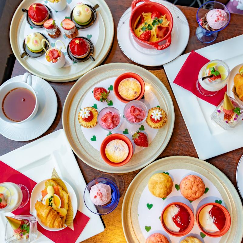 トップ オブ ヨコハマ バーラウンジ／新横浜プリンスホテルのStrawberry＆Bunny Afternoon Teaのアフタヌーンティー画像2