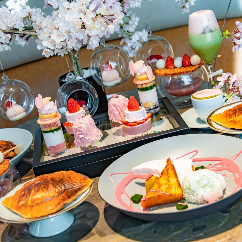 ディストリクト ブラッスリー・バー・ラウンジ／キンプトン新宿東京の桜といちごのアフタヌーンティー JAPONESQUEのメイン画像