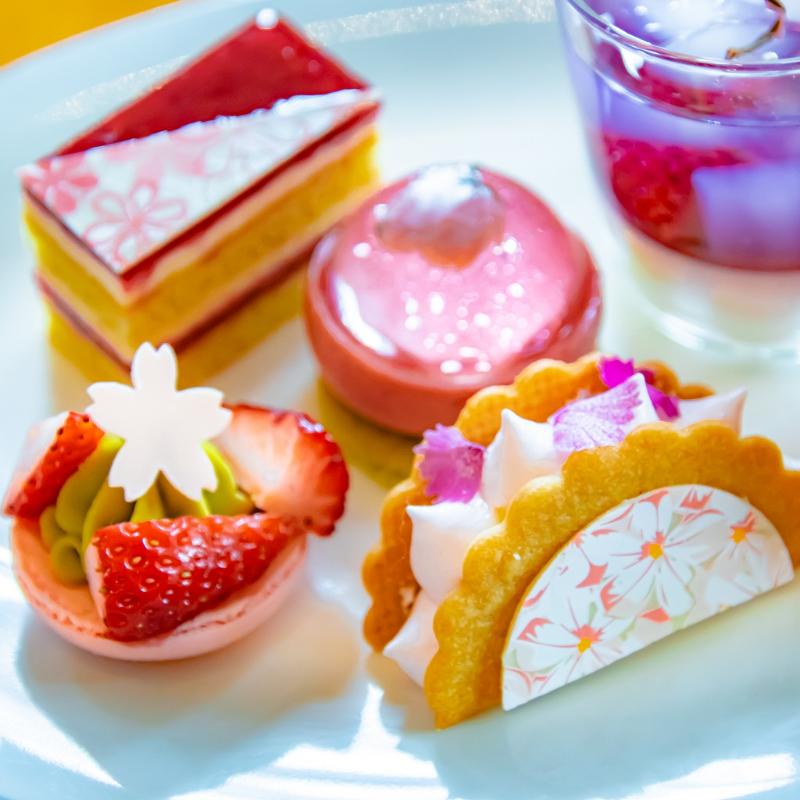 ザ・ロビーラウンジ＆バー／ザ・リッツ・カールトン東京のスプリング アフタヌーンティーのスイーツ追加1画像