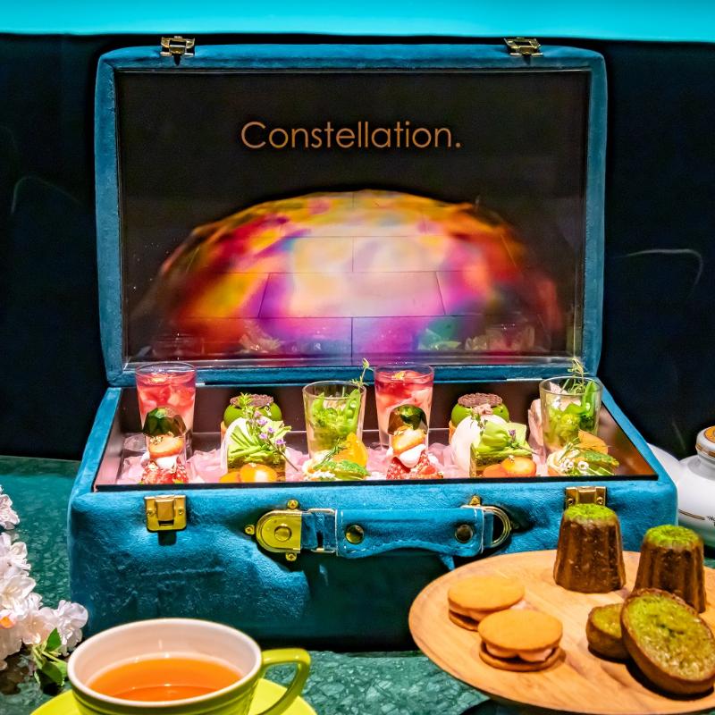 Constellation.のスタンド型リースアフタヌーンティー桜と抹茶のあとがき2画像