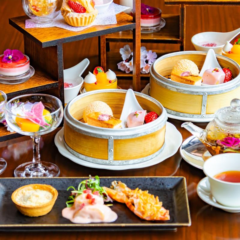 チャイナシャドー／ストリングスホテル東京インターコンチネンタルの桜ストロベリーアフタヌーンティーのあとがき1画像
