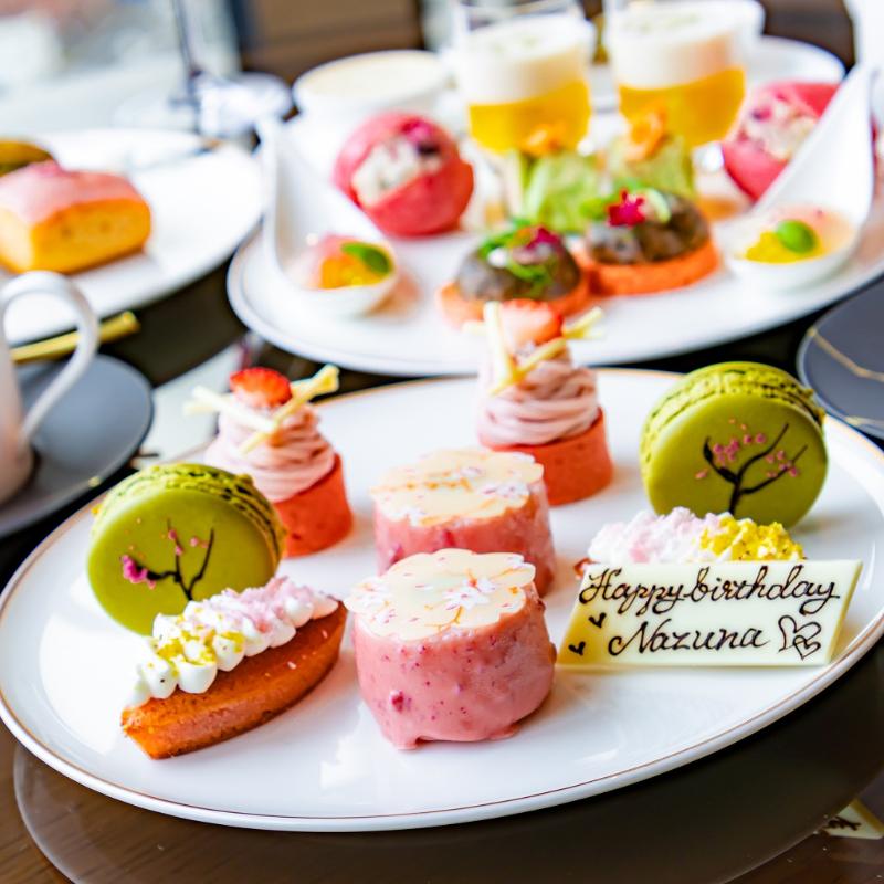 ロビーラウンジ／ウェスティンホテル横浜の天空の桜アフタヌーンティーのあとがき1画像