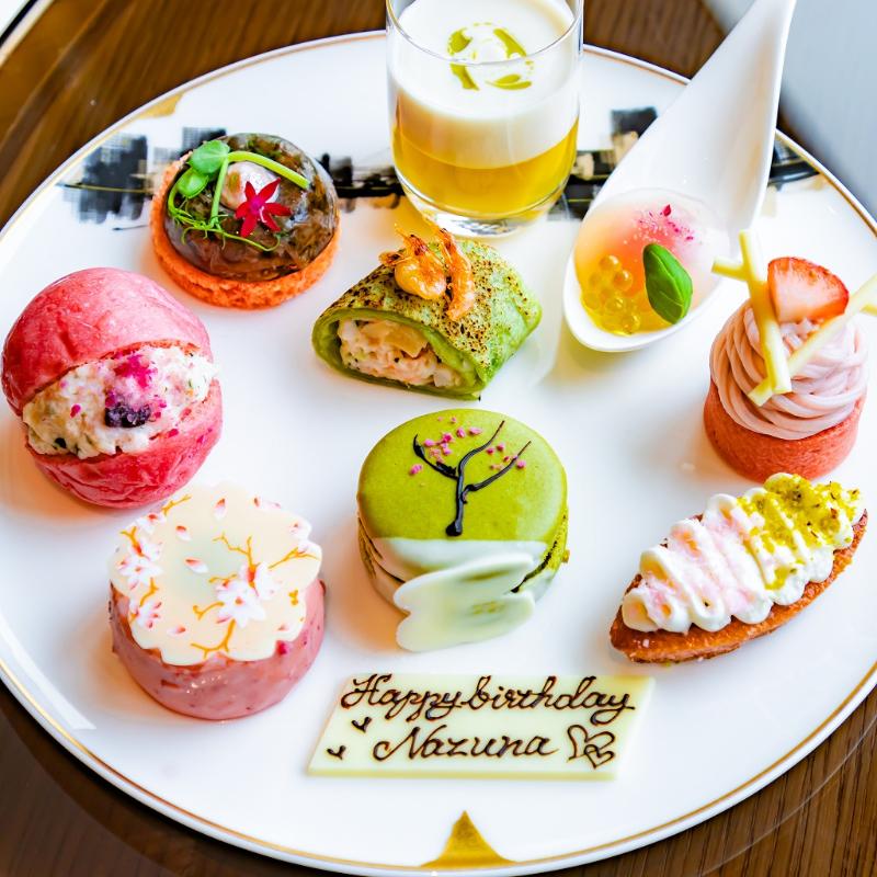 ロビーラウンジ／ウェスティンホテル横浜の天空の桜アフタヌーンティーのあとがき2画像
