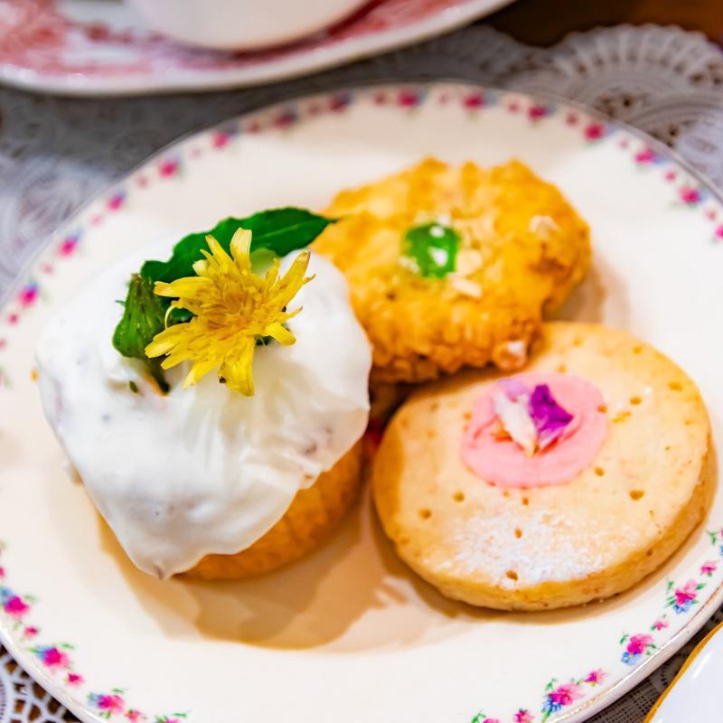 HERB STORY Cafeのイングリッシュガーデンアフタヌーンティー スプリングのスイーツ追加2画像