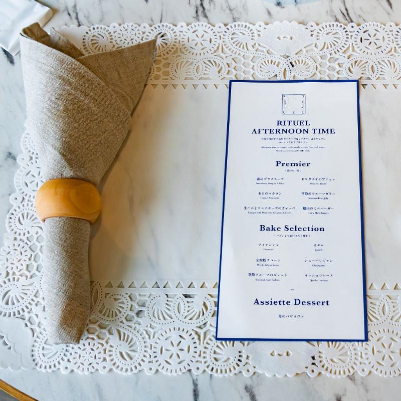 RITUEL 虎ノ門 BRASSERIE＆CafeのRITUEL AFTERNOON TIMEのアフタヌーンティー画像