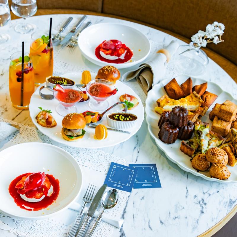 RITUEL 虎ノ門 BRASSERIE＆CafeのRITUEL AFTERNOON TIMEのアフタヌーンティー画像2