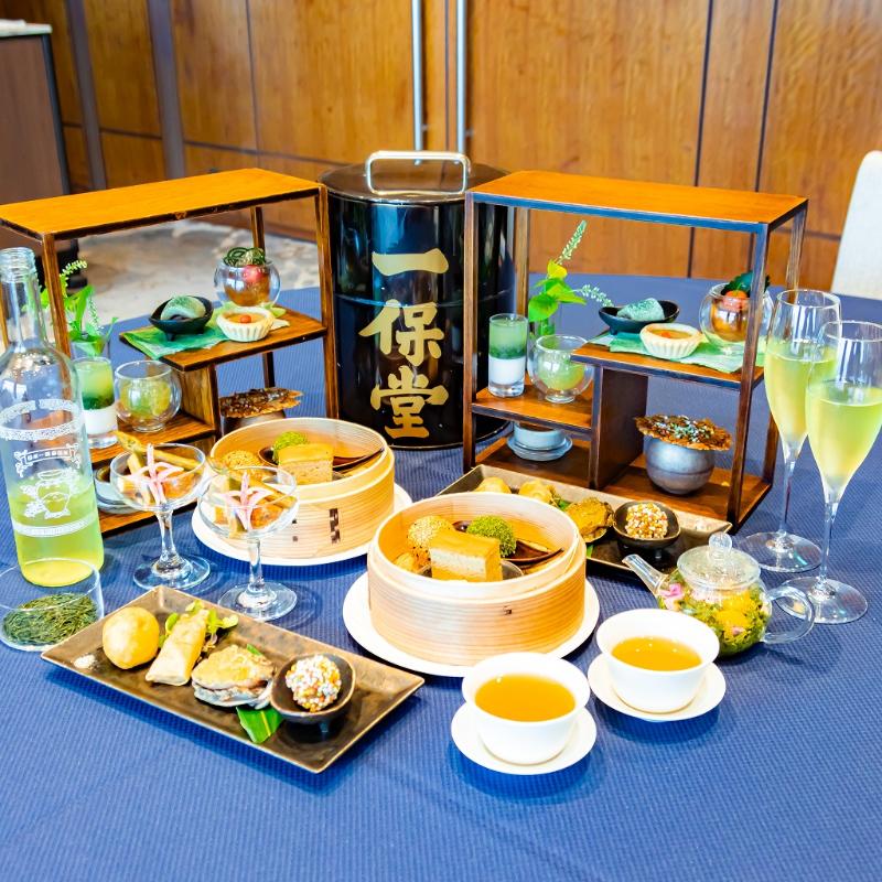 チャイナシャドー／ストリングスホテル東京インターコンチネンタルの爽やかな初夏の味わい チャイニーズアフタヌーンティー 茶の究みのメイン画像