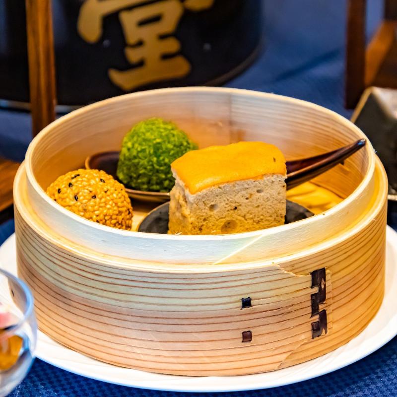 チャイナシャドー／ストリングスホテル東京インターコンチネンタルの爽やかな初夏の味わい チャイニーズアフタヌーンティー 茶の究みのスタンドその他プレート1画像
