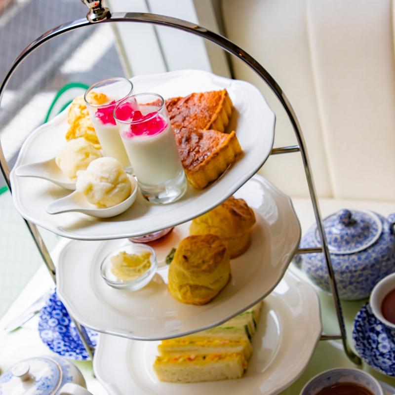 JURI’S TEA ROOMのスプリングアフタヌーンティーのアフタヌーンティー画像