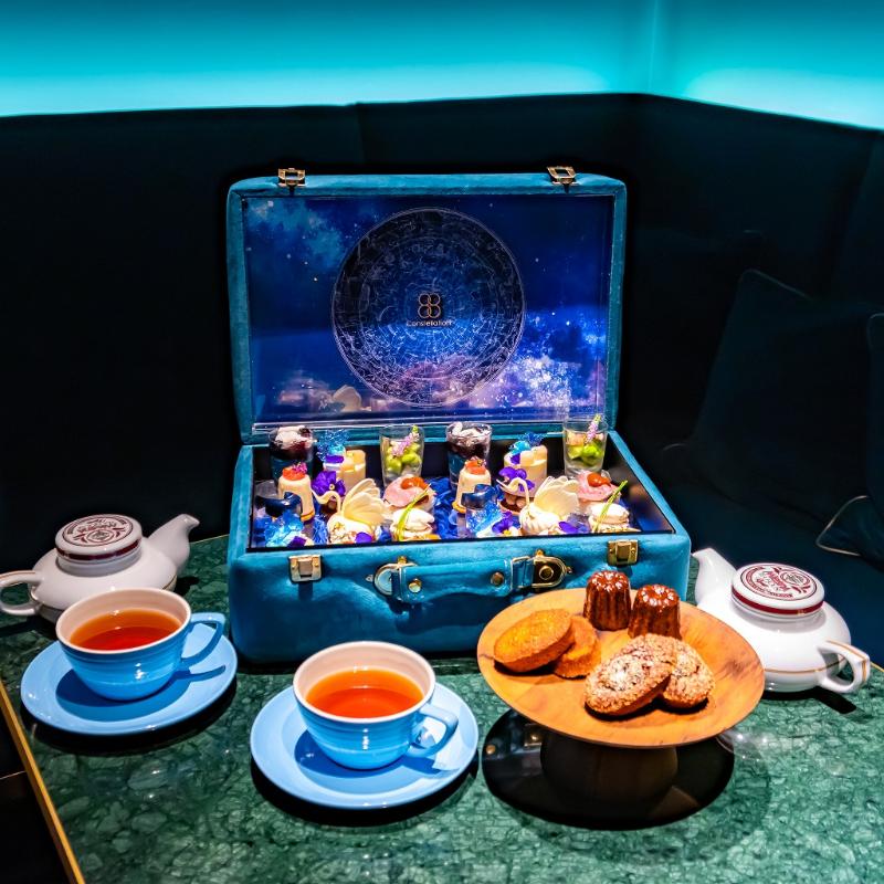 Constellation.のトランク型 Constellation.星座のアフタヌーンティーの飲み物画像