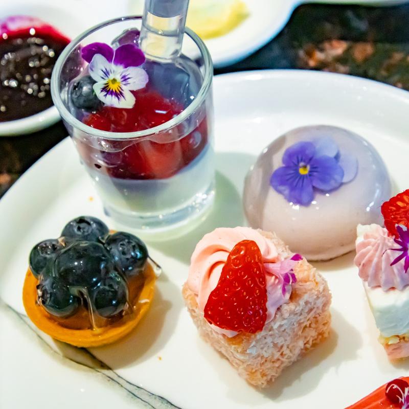 ラウンジ もみじ／グランドプリンスホテル新高輪のFlower Berry Afternoon Teaのスイーツ追加2画像