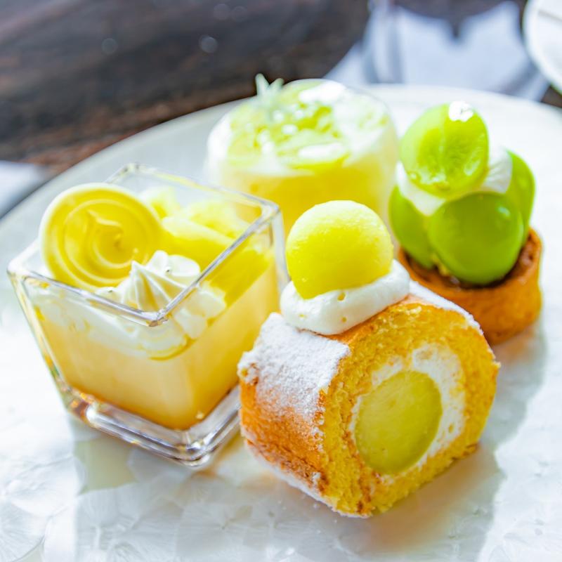 スモーク＆スピン／センタラグランドホテル大阪の天空のサマーアフタヌーンティーのスイーツ画像