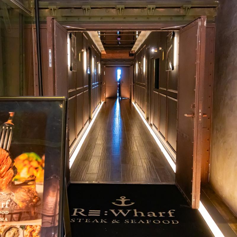 赤レンガ倉庫にオープンしたステーキ＆シーフードのレストランRe:Wharfで素敵なディナーの画像