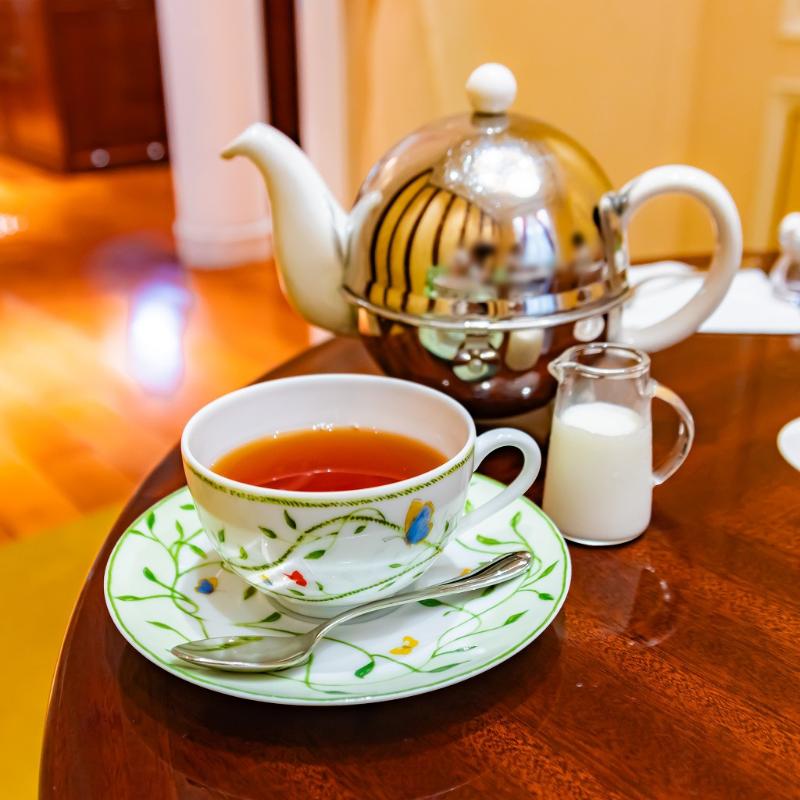ロイヤルクリスタルカフェ 自由が丘店のアフタヌーンティーセットの飲み物画像