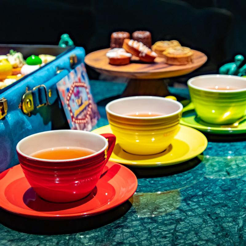Constellation.のトランク型Constellation.おもちゃ箱なアフタヌーンティーの飲み物画像