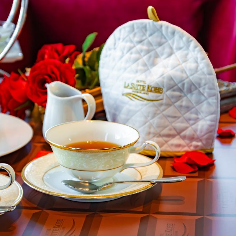 グラン・ブルー／ホテル ラ・スイート神戸ハーバーランドのChocolat Afternoon Tea ～午後のシンフォニー～の飲み物画像