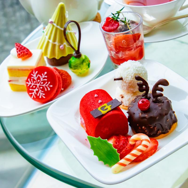 ロビーラウンジ／ザ・プリンス パークタワー東京のChristmas Afternoon Teaのスイーツ画像
