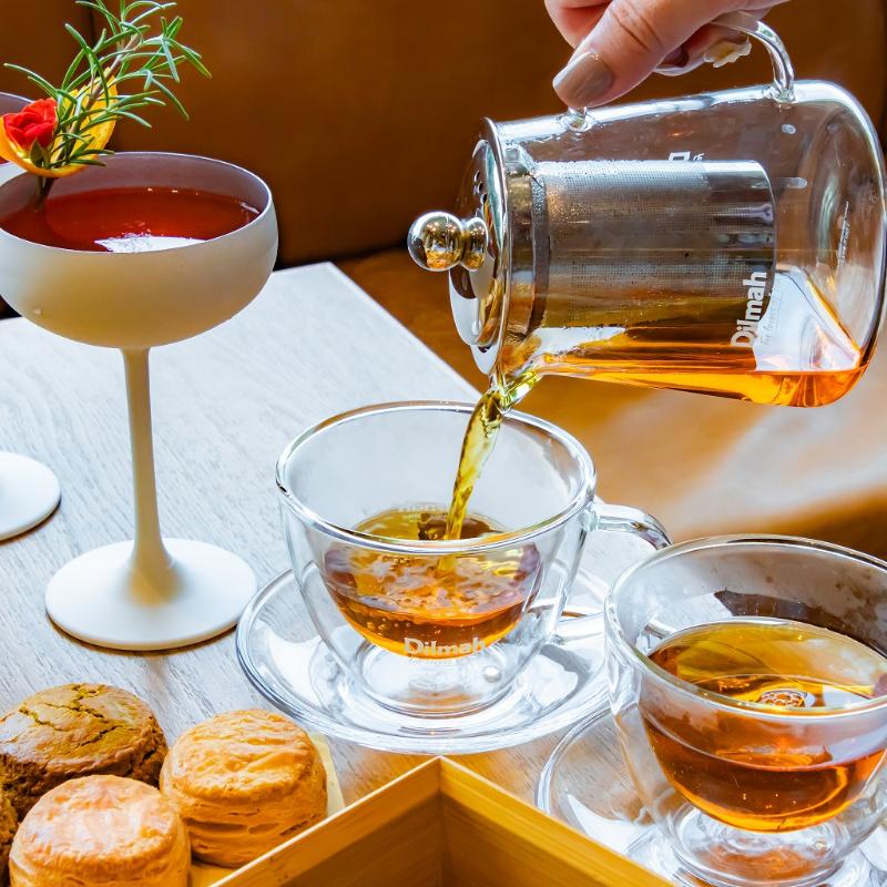 バーラウンジ シルバ／ヒルトン東京ベイのウィンターアフタヌーンティーの飲み物画像