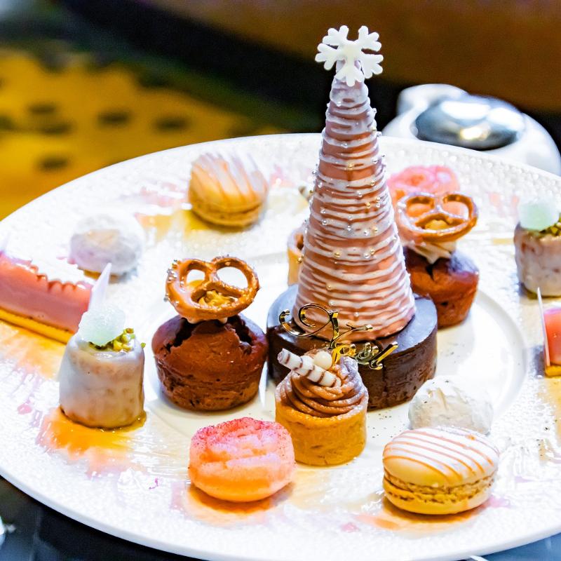Sky Gallery Lounge Levita／ザ・プリンスギャラリー紀尾井町のHeartfelt Christmas Afternoon Teaのスイーツ画像