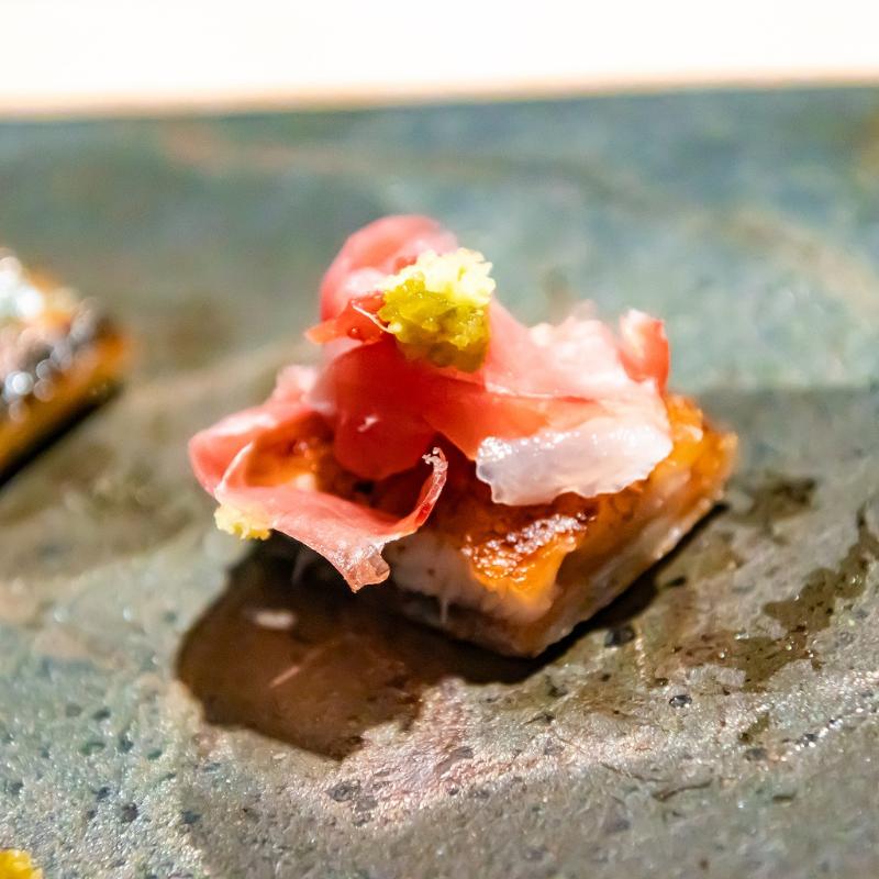 麻布十番のうなぎ時任でうなぎランチコースの画像