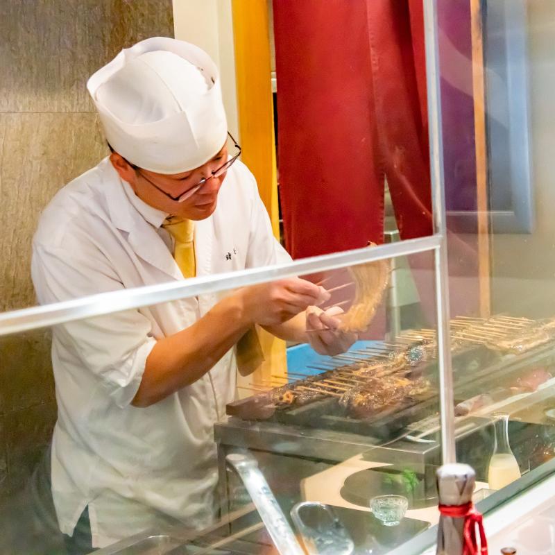 麻布十番のうなぎ時任でうなぎランチコースの画像