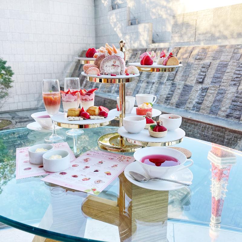 ロビーラウンジ／ザ・プリンス パークタワー東京のPinky Strawberry Afternoon Teaのメイン画像