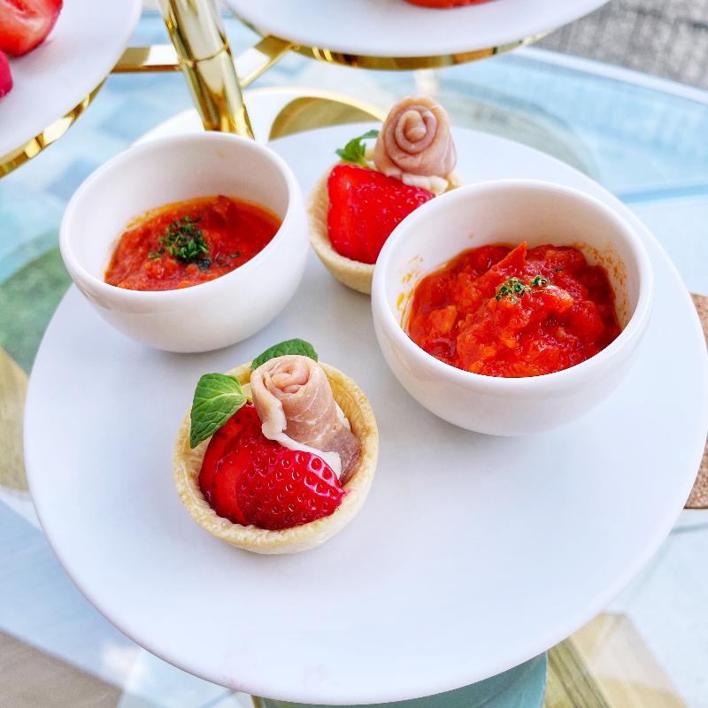 ロビーラウンジ／ザ・プリンス パークタワー東京のPinky Strawberry Afternoon Teaのスタンドその他プレート1画像