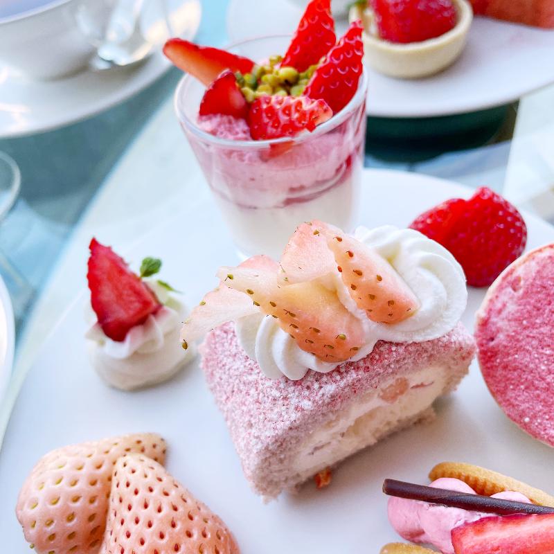 ロビーラウンジ／ザ・プリンス パークタワー東京のPinky Strawberry Afternoon Teaのスイーツ追加1画像