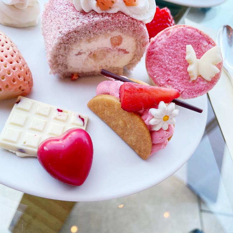 ロビーラウンジ／ザ・プリンス パークタワー東京のPinky Strawberry Afternoon Teaのスイーツ追加2画像
