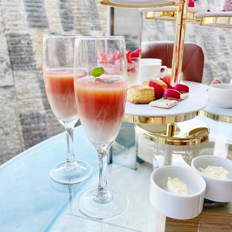 ロビーラウンジ／ザ・プリンス パークタワー東京のPinky Strawberry Afternoon Teaの飲み物追加2画像