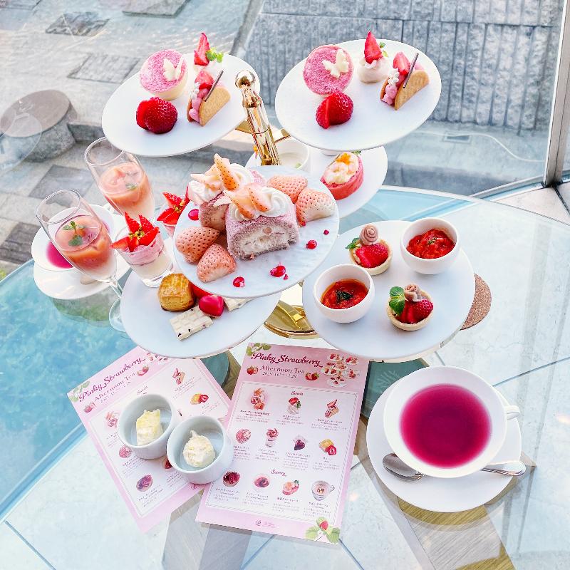 ロビーラウンジ／ザ・プリンス パークタワー東京のPinky Strawberry Afternoon Teaのあとがき1画像