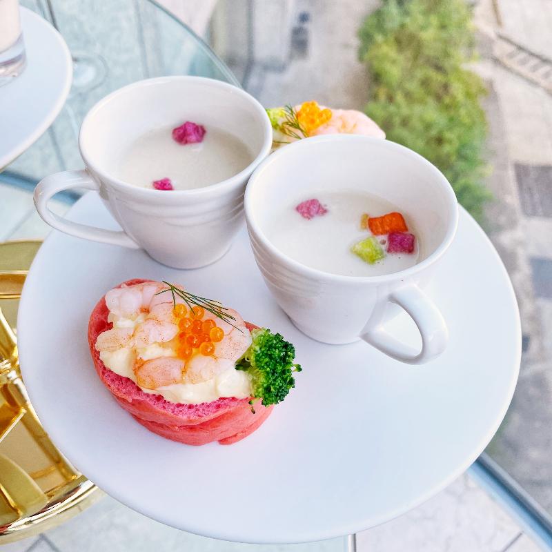 ロビーラウンジ／ザ・プリンス パークタワー東京のPinky Strawberry Afternoon Teaのスタンドその他プレート2画像