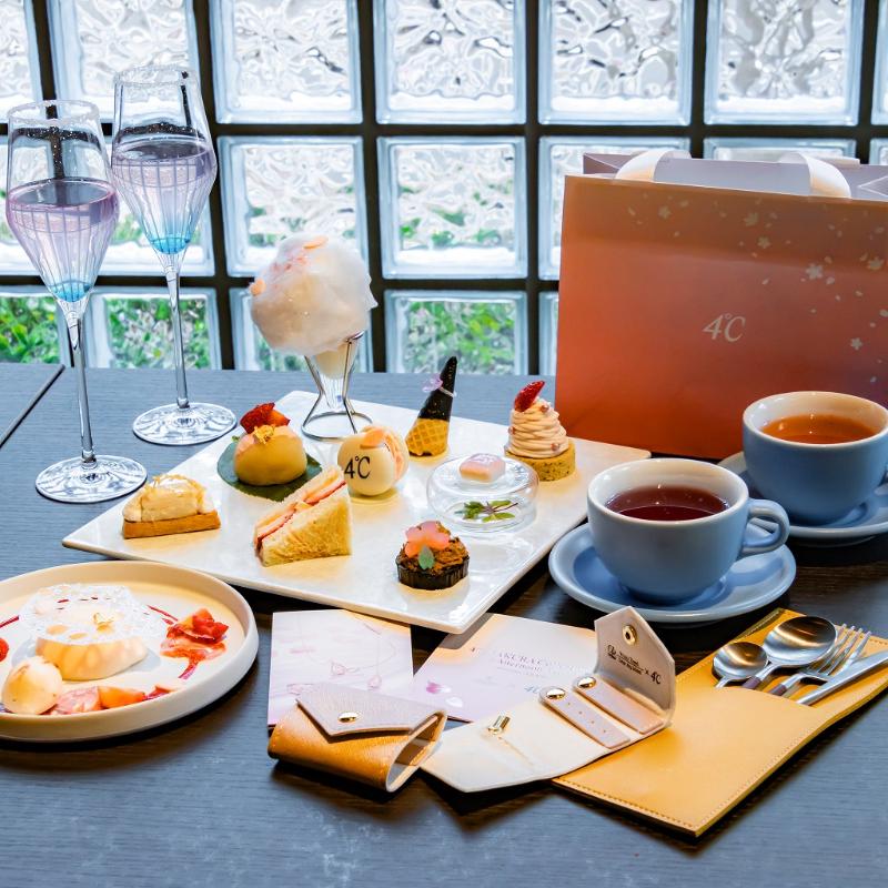 Restaurant＆Bar TIDE TABLE Shiomi／東京ベイ潮見プリンスホテルの４℃ SAKURA Collection ×Afternoon Teaのアフタヌーンティー画像2