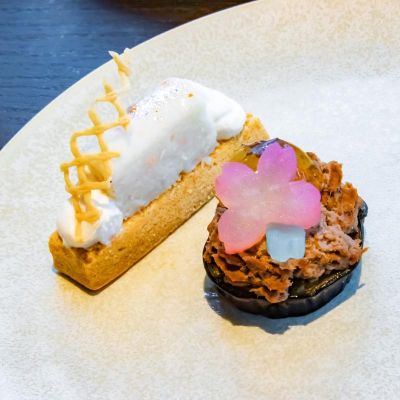 Restaurant＆Bar TIDE TABLE Shiomi／東京ベイ潮見プリンスホテルの４℃ SAKURA Collection ×Afternoon Teaのセイボリー画像