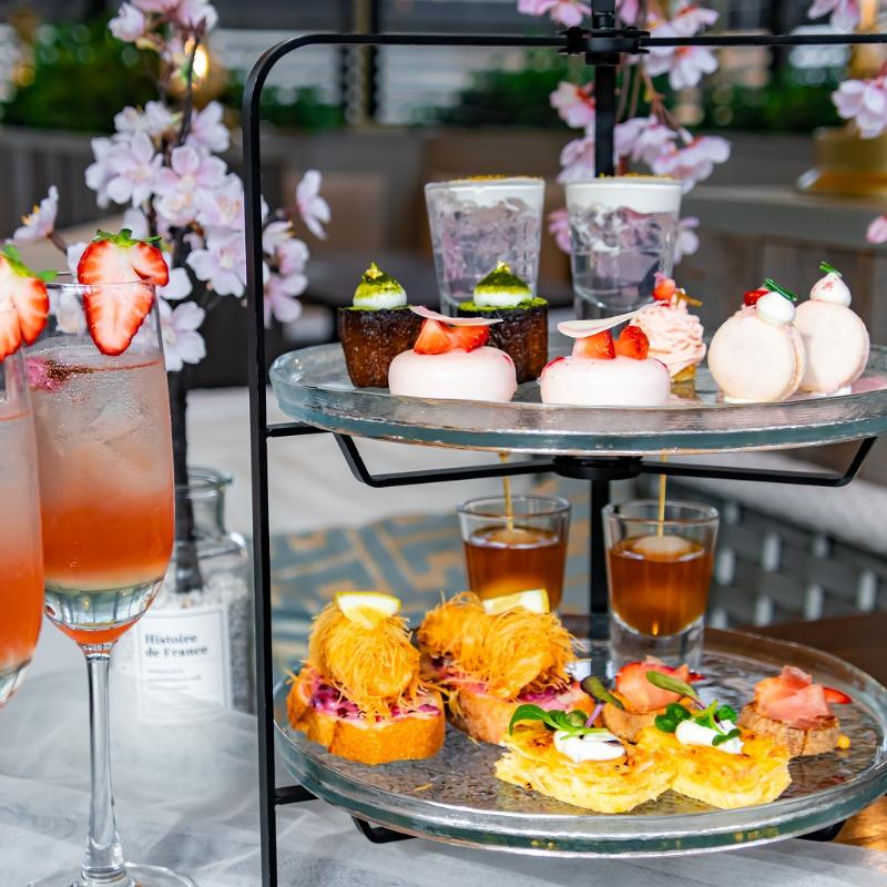 latte all day dinerの桜アフタヌーンティーのあとがき5画像