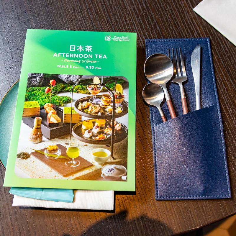 Restaurant＆Bar TIDE TABLE Shiomi／東京ベイ潮見プリンスホテルの日本茶アフタヌーンティー～Harmony of Green～のアフタヌーンティー画像