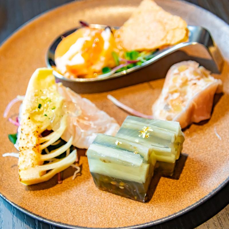 Restaurant＆Bar TIDE TABLE Shiomi／東京ベイ潮見プリンスホテルの日本茶アフタヌーンティー～Harmony of Green～のセイボリー画像