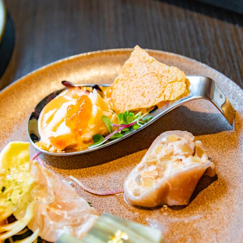 Restaurant＆Bar TIDE TABLE Shiomi／東京ベイ潮見プリンスホテルの日本茶アフタヌーンティー～Harmony of Green～のセイボリー追加1画像