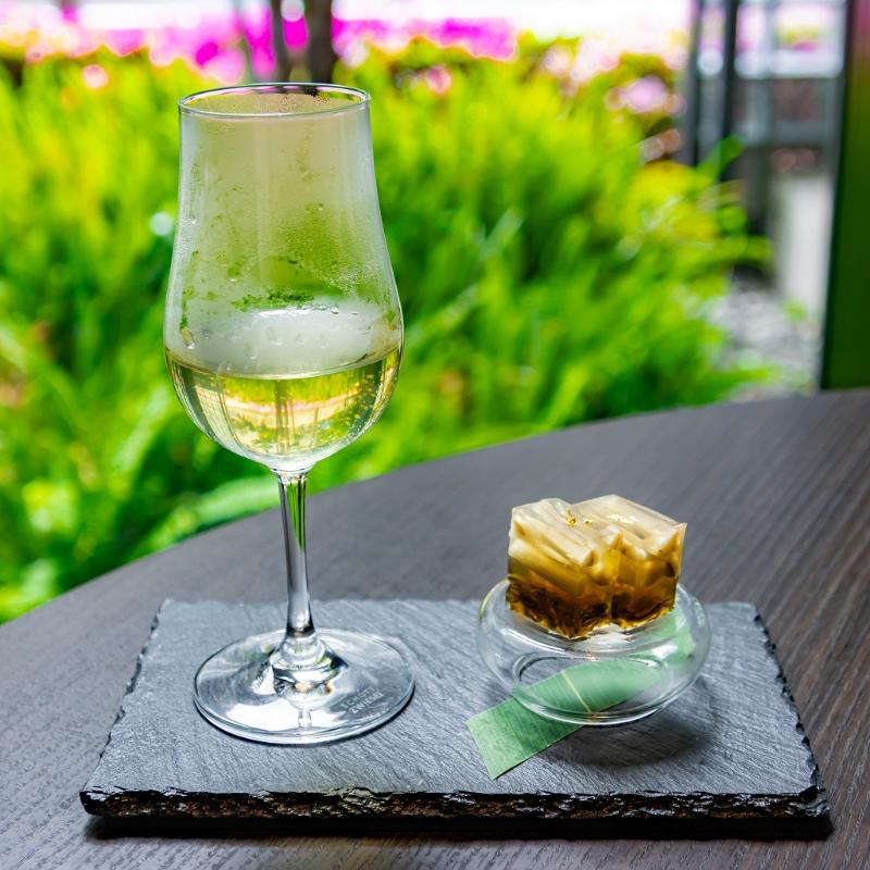 Restaurant＆Bar TIDE TABLE Shiomi／東京ベイ潮見プリンスホテルの日本茶アフタヌーンティー～Harmony of Green～のスタンドその他プレート1画像