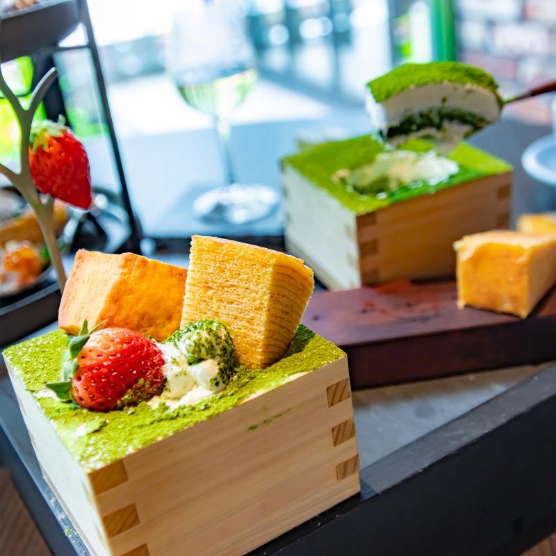 Restaurant＆Bar TIDE TABLE Shiomi／東京ベイ潮見プリンスホテルの日本茶アフタヌーンティー～Harmony of Green～のスコーン画像