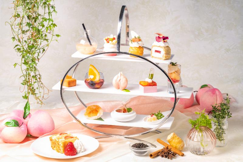 桃のアフタヌーンティー　「Aroma」の画像1