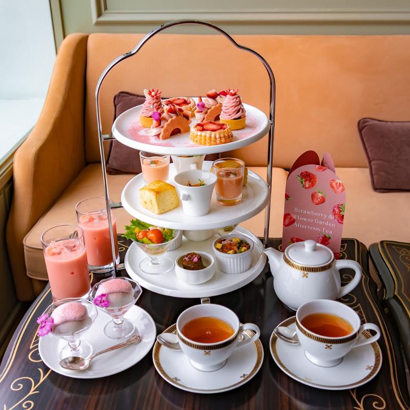 Strawberry & Flower Garden Afternoon Teaの画像1